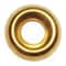 Midwest Fastener Countersunk Washer, Fits Bolt Size #10 , Brass 100 PK 04002 - alternate 1